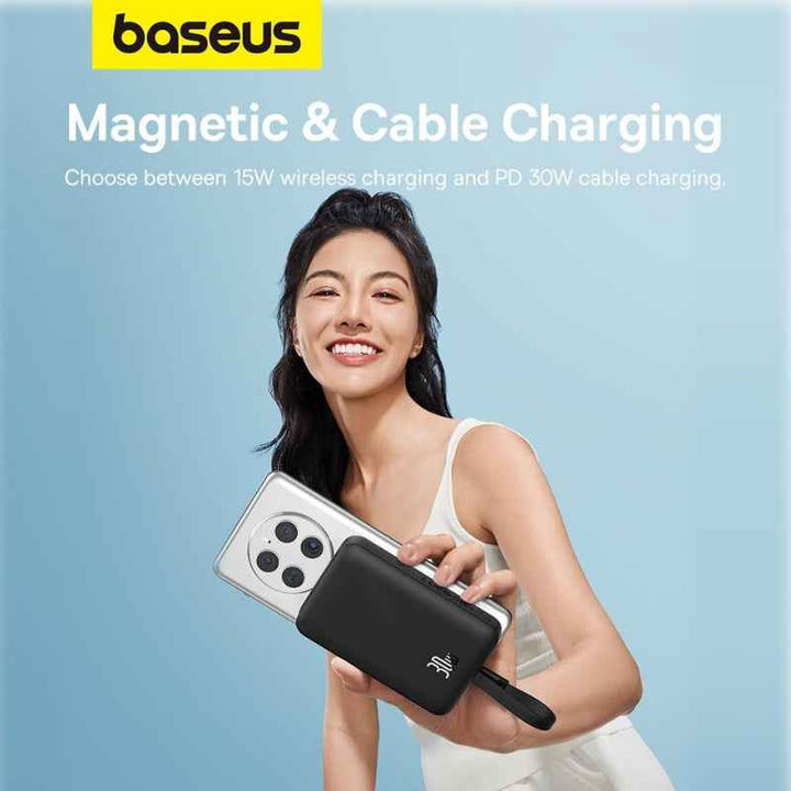 Baseus Powerbank Magnetic Mini 10000mAh 30W Black BA.P1002210B113-00.WT