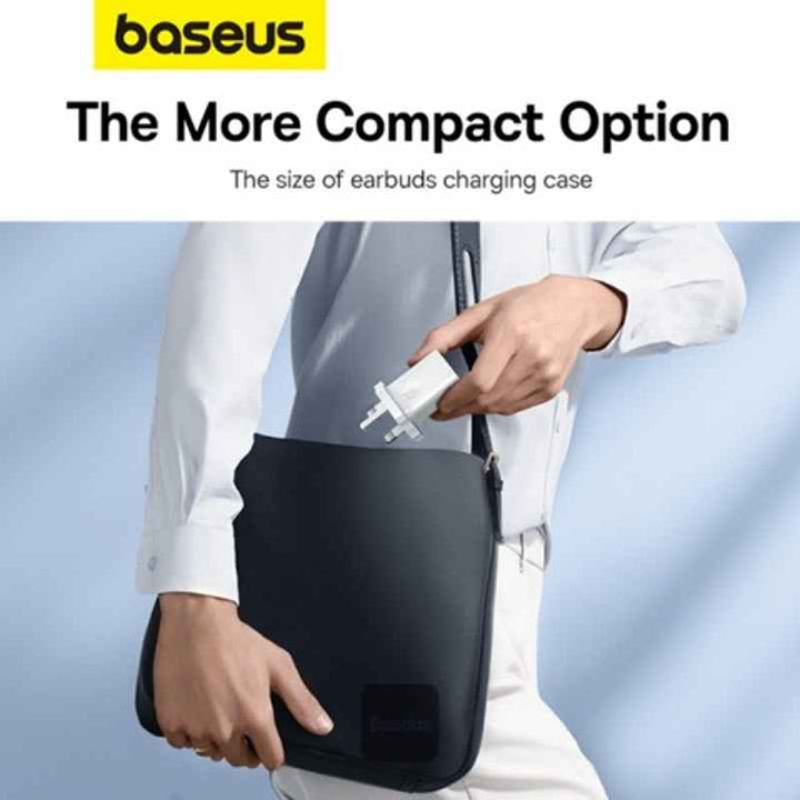 Baseus Gan5 Pro Fast Charger C-C 40W Uk Moon White BA.P10110827213-00.WT