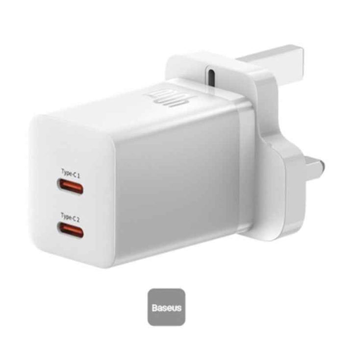 Baseus Gan5 Pro Fast Charger C-C 40W Uk Moon White BA.P10110827213-00.WT