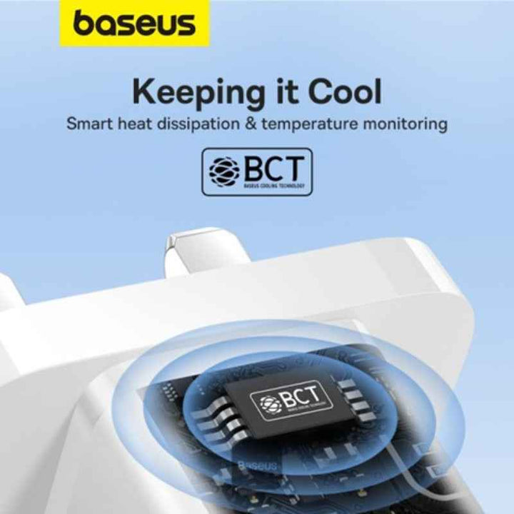 Baseus Mini Fast Charger Gan5 30W White BA.P10110906213-00.WT