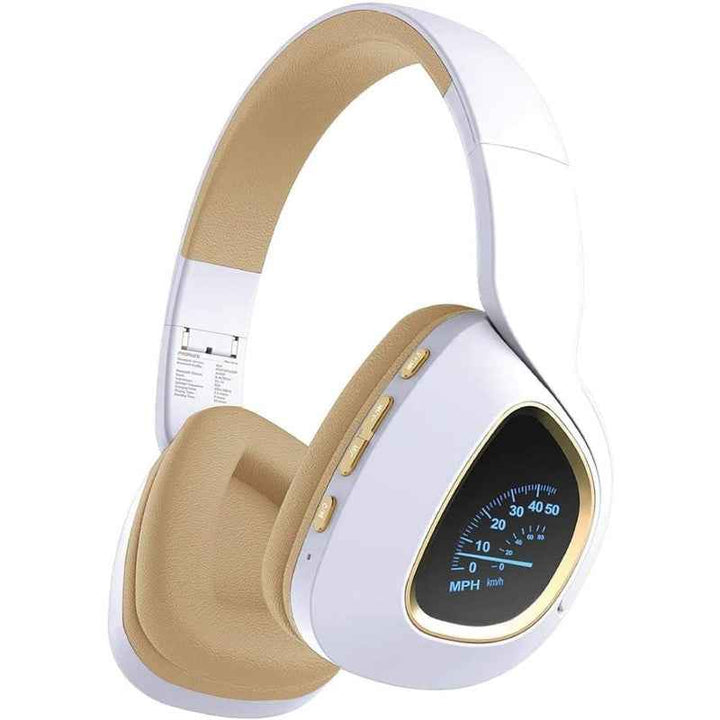 Promate BAVARIA Wireless Over Ear Headphone White BAVARIA-WHT