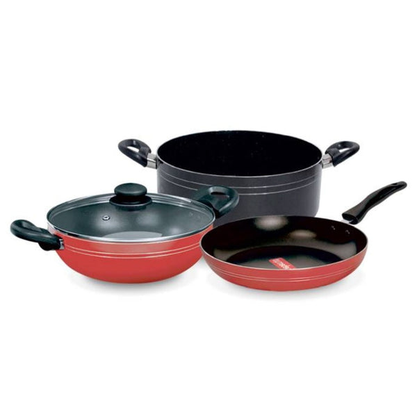 Blueberry’s Non-Stick Biryani Pot, Kadai, Fry Pan Set