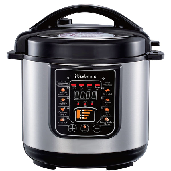 Blueberry's Electric Pressure Cooker Non Stick Inner Cooking Pot 1000 W 6 Liter BB793184