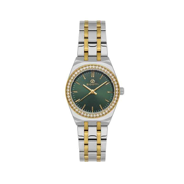 Bigotti Raffinata Women Stainless Steel Silver and Gold Watch BG1106155