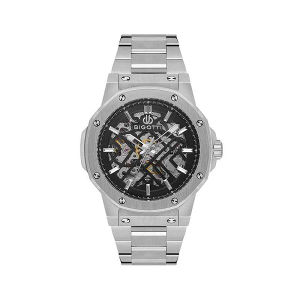 Bigotti Raffinato Men Stainless Steel Silver Watch BG1106332