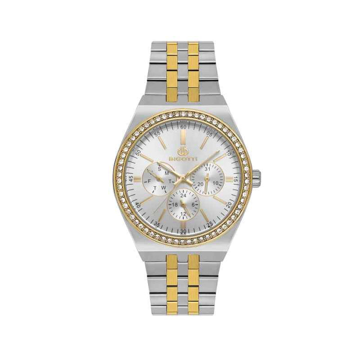 Bigotti Raffinata Women Stainless Steel Silver and Gold Watch BG1106352