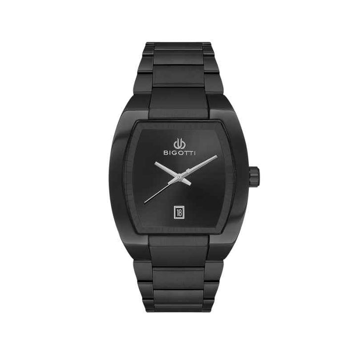 Bigotti Raffinato Men Stainless Steel Black Watch BG1106375