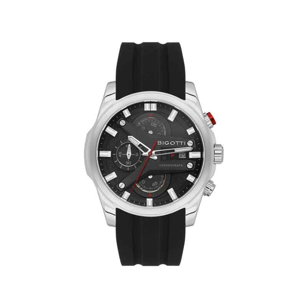 Bigotti Raffinato Men Silicone Black Watch BG1106411