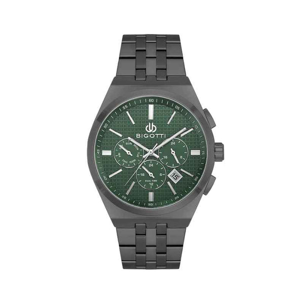 Bigotti Quotidiano Men Stainless Steel Black Watch BG1106464