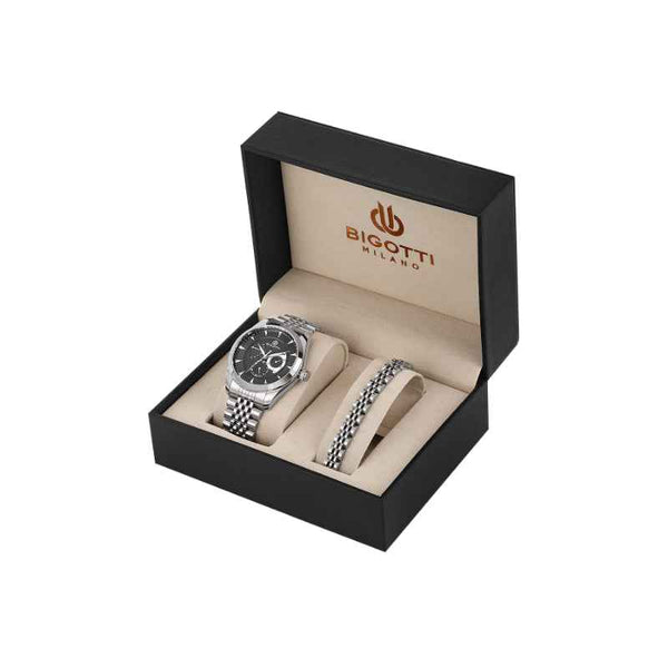 Bigotti Quotidiano Men Stainless Steel Silver Watch BG1106502