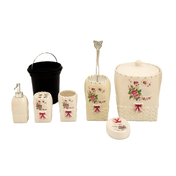 Blumen Bathroom Set 6 Pcs