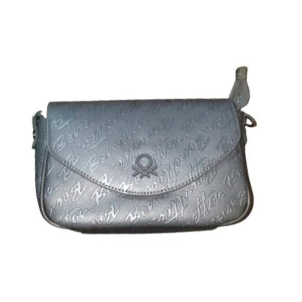 Benetton Ladies Sling Bag BNT1047 Platinum