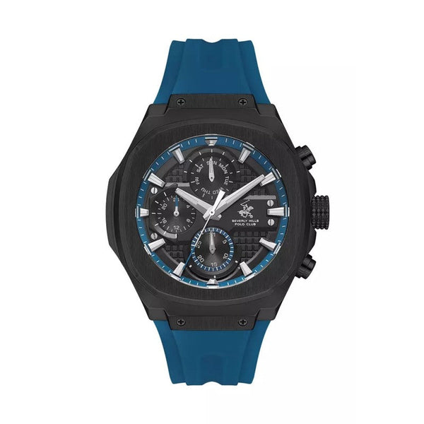 Beverly Hills Polo Club Men Blue Silicone Analog Watch