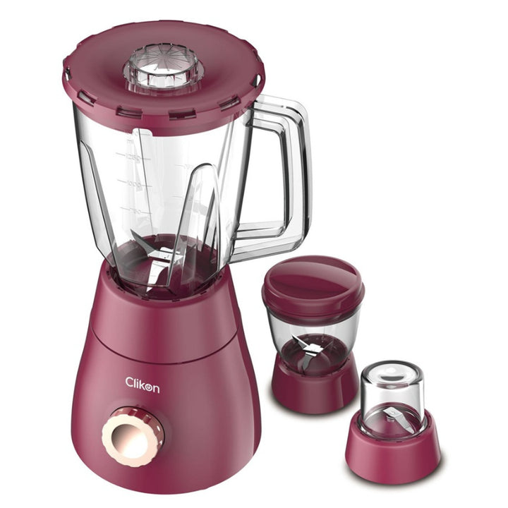 Clikon 3 In 1 Blender 600W with unbreakable Jar CK2680 - Salman Stores
