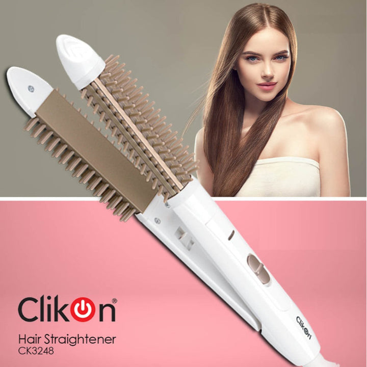 Clikon Hair Straightener With Comb 35W CK3248 - Salman Stores