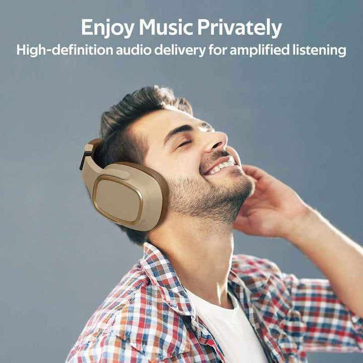 Promate CORVIN Wireless Over Ear Headphone Brown CORVIN-BRWN