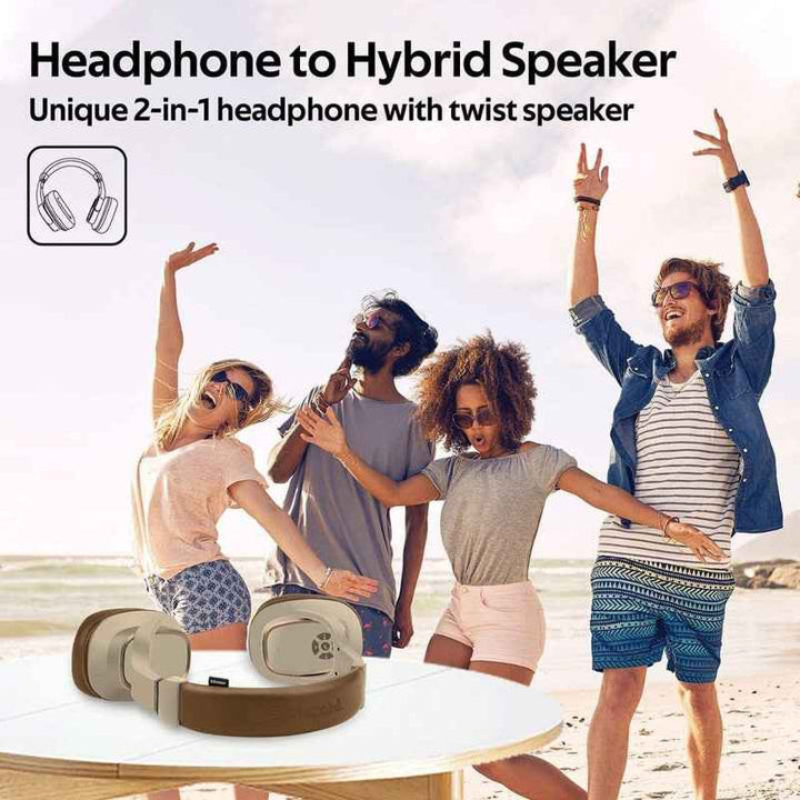 Promate CORVIN Wireless Over Ear Headphone Brown CORVIN-BRWN
