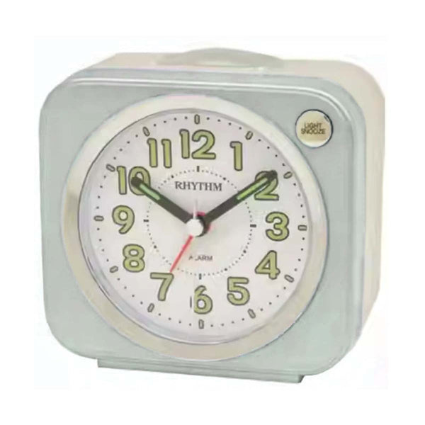 Rhythm Alarm Clock White