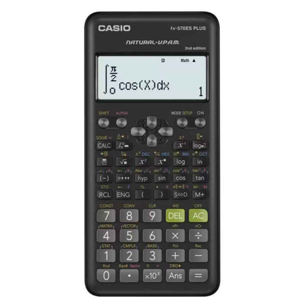 Casio 2nd Edition Standard scientific calculator 417 Functions CSO-FX570ESPLUS-2