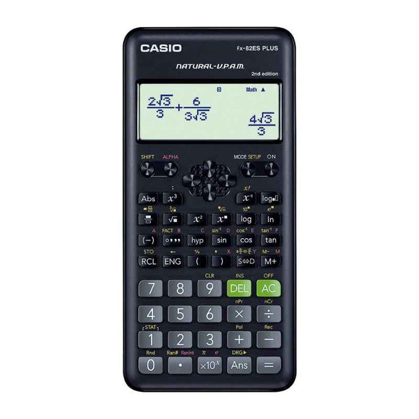 Casio Standard scientific calculator 252 Functions Black CSO-FX82ESPLUS-2