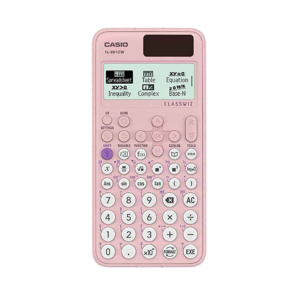 Casio Standard scientific calculator 540 Functions Pink CSO-FX991CW-PK