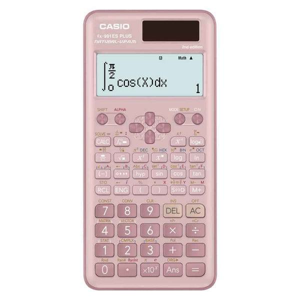 Casio Standard scientific calculator 417 Functions Pink CSO-FX991ESPLUS-2-PK