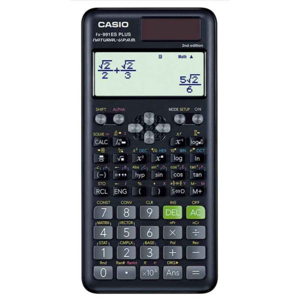 Casio Standard scientific calculator 417 Functions Black CSO-FX991ESPLUS-2