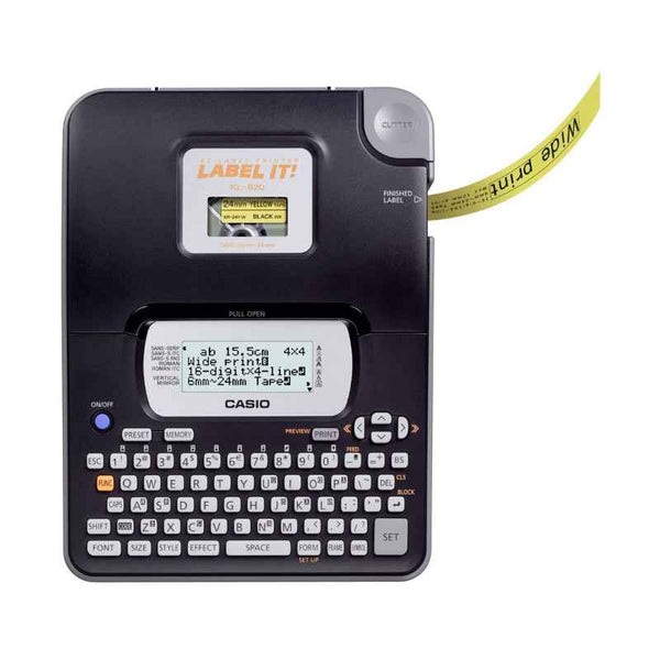 Casio Label Printer 16 Digits Black CSO-KL820