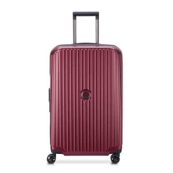 Delsey Trolley Securitime Zip 68 4 Double Wheels Expandable Red 487329