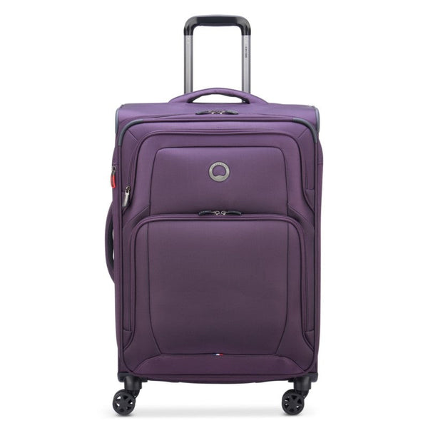 Delsey Trolley Optimax Lite 70 820 4 Double Wheels Exp Case Purple 494464