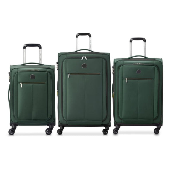 Delsey Trolley Pin Up 6 Nest 3pc Set 801 811 821 Green 528077