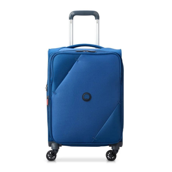 Delsey Trolley Maringa Nest 801 55 4 Double Wheels Expandable Blue Jean 509403