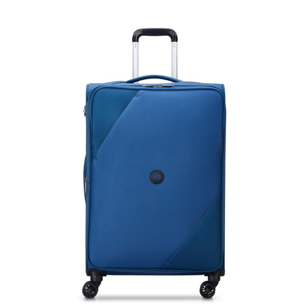 Delsey Trolley Maringa Nest 820 71 4 Double Wheels Expandable Blue Jean 509120