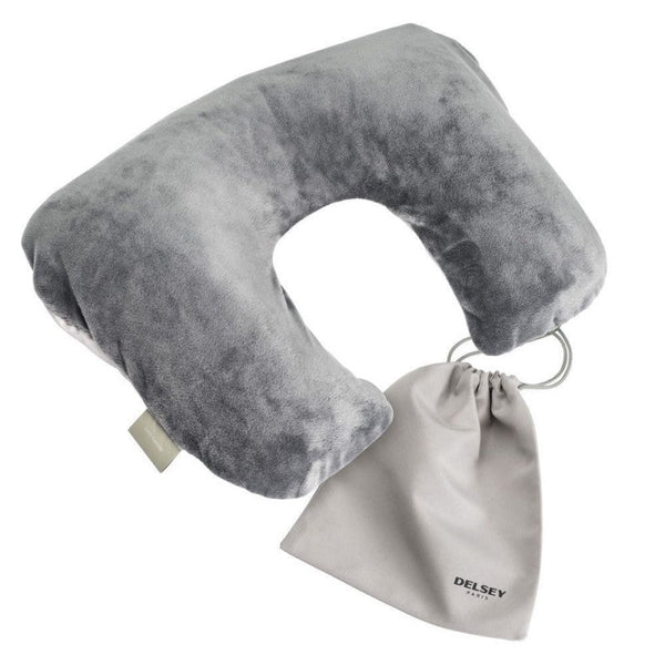 Delsey Travel Pillow Inflatable Grey 363470