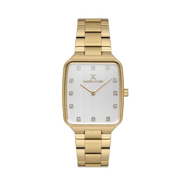 Daniel Klein Women Gold Stainless Steel Analog Watch