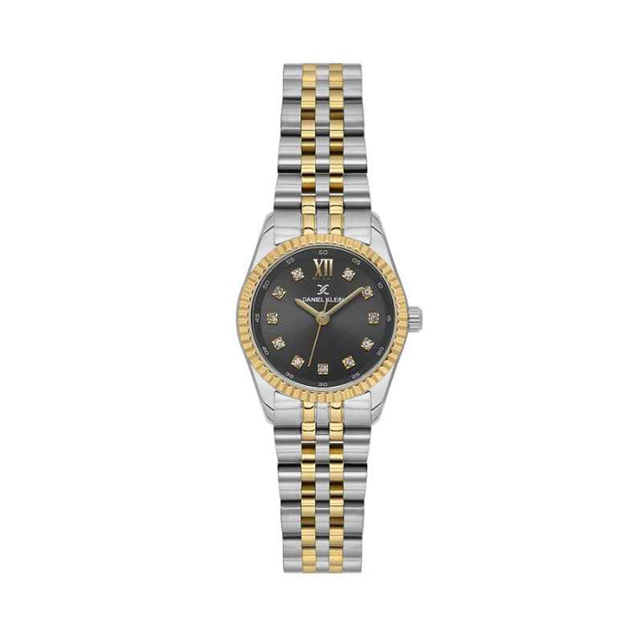 Daniel Klein Women Stainless Steel Silver and Gold Watch DK1139255