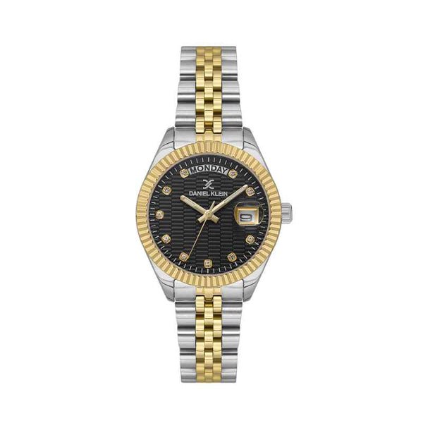 Daniel Klein Women Stainless Steel Silver and Gold Watch DK1139265