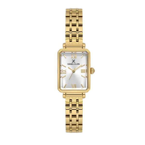 Daniel Klein Women Stainless Steel Gold Watch DK1139343