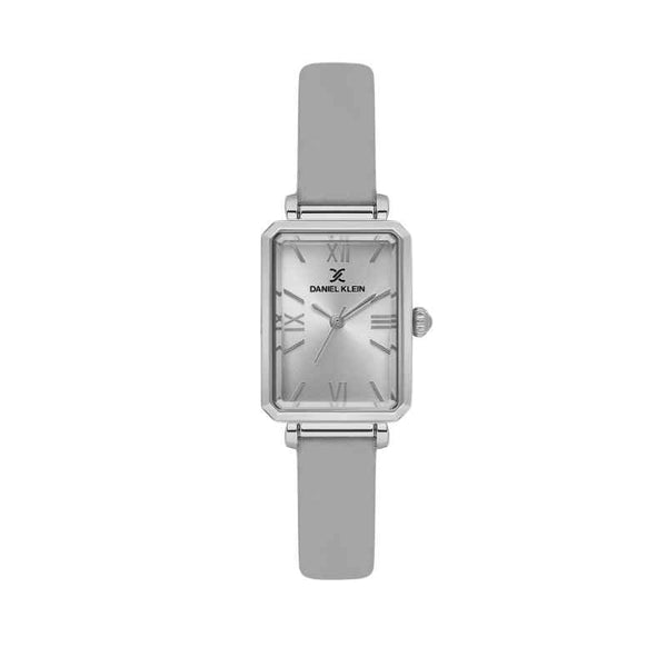 Daniel Klein Women Genuine Leather Grey Watch DK1139352