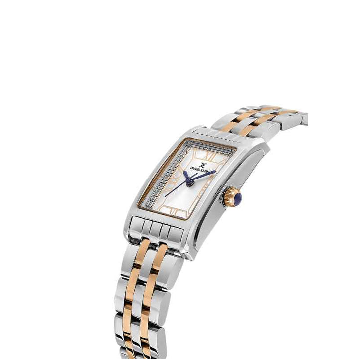 Daniel Klein Women Stainless Steel Silver and Rose Gold Watch DK1139366