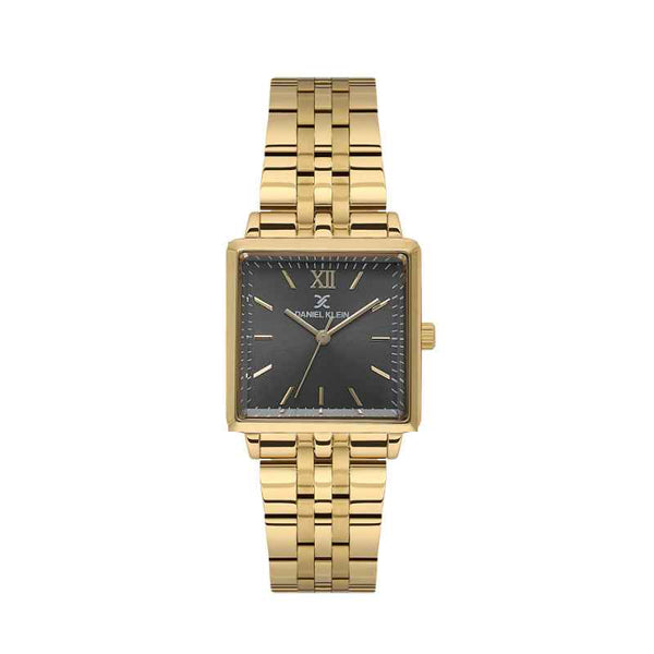 Daniel Klein Women Stainless Steel Gold Watch DK1139413