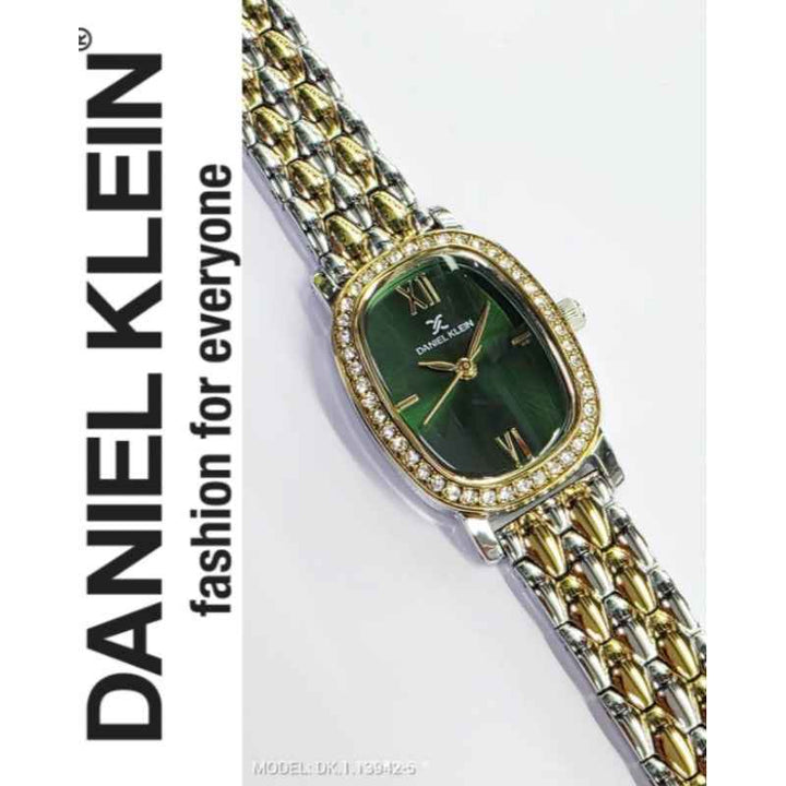 Daniel Klein Women Stainless Steel Silver and Gold Watch DK1139425