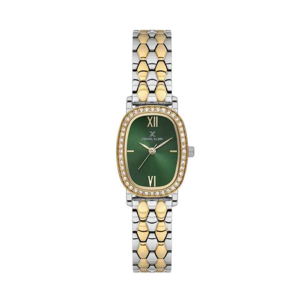 Daniel Klein Women Stainless Steel Silver and Gold Watch DK1139425