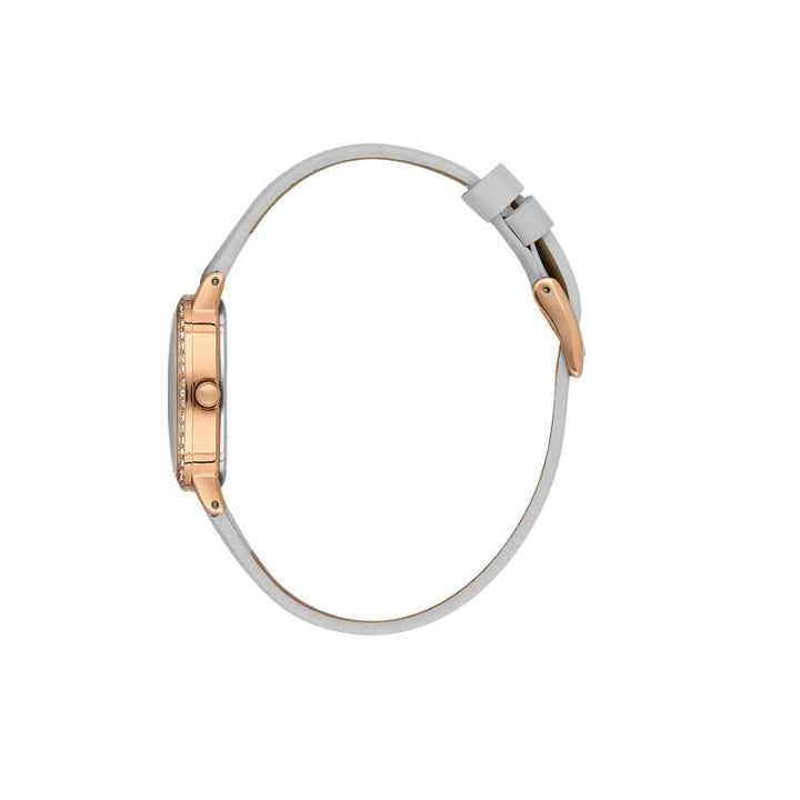 Daniel Klein Women Genuine Leather White Watch DK1139435