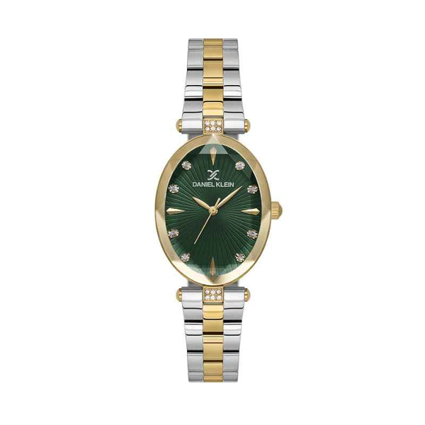 Daniel Klein Women Stainless Steel Silver and Gold Watch DK1139544
