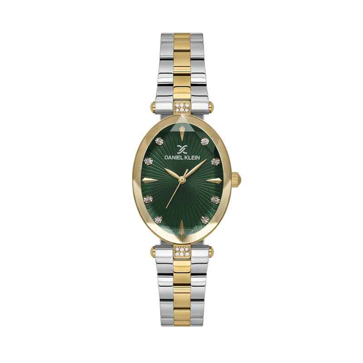 Daniel Klein Women Stainless Steel Silver and Gold Watch DK1139544