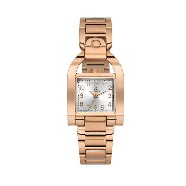 Daniel Klein Women Stainless Steel Rose Gold Watch DK1139576