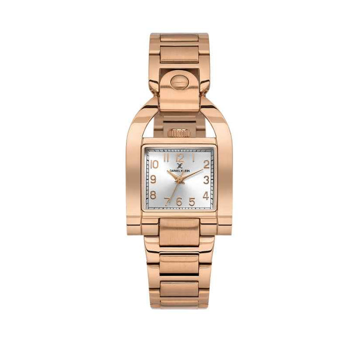 Daniel Klein Women Stainless Steel Rose Gold Watch DK1139576