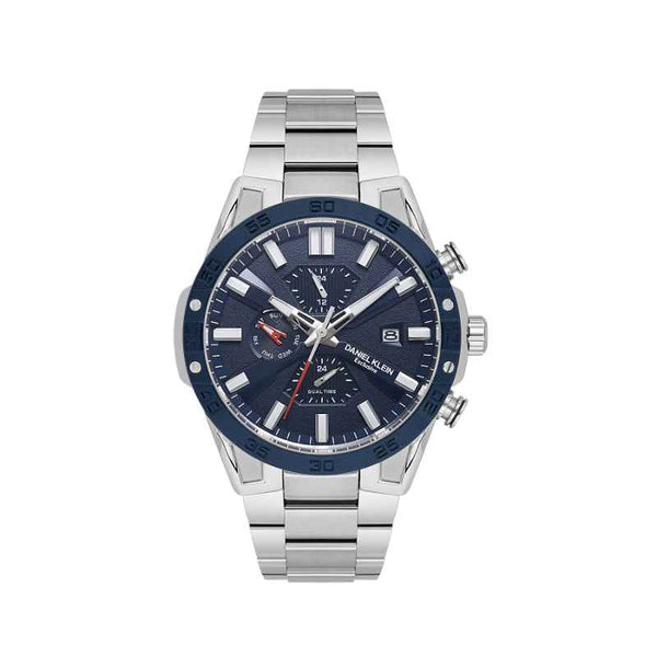 Daniel Klein Men Stainless Steel Silver Watch DK1139742
