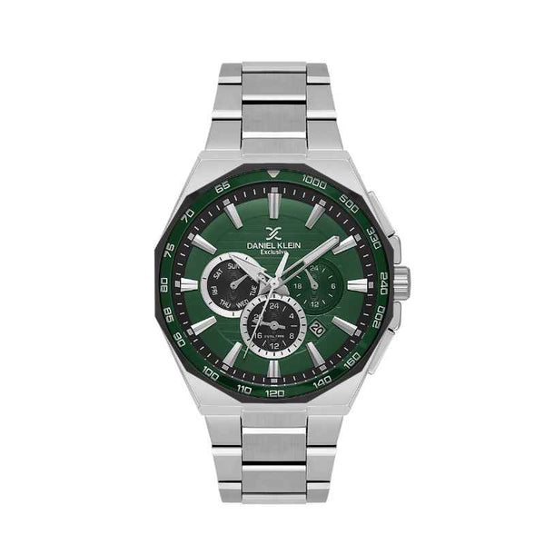 Daniel Klein Men Stainless Steel Silver Watch DK1139773